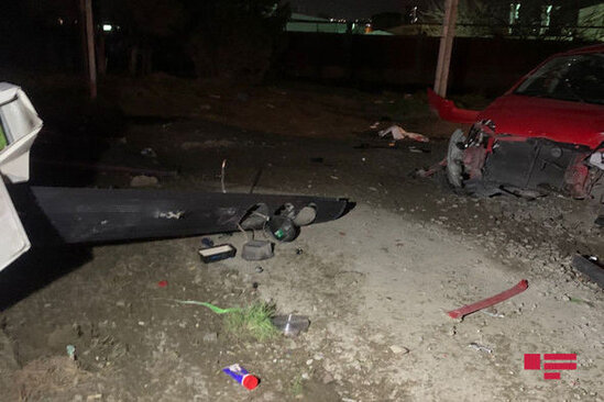 Azərbaycanda dəhşətli qəza: Polislər ağır xəsarət aldılar - FOTO/VİDEO