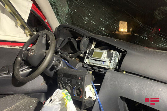 Azərbaycanda dəhşətli qəza: Polislər ağır xəsarət aldılar - FOTO/VİDEO