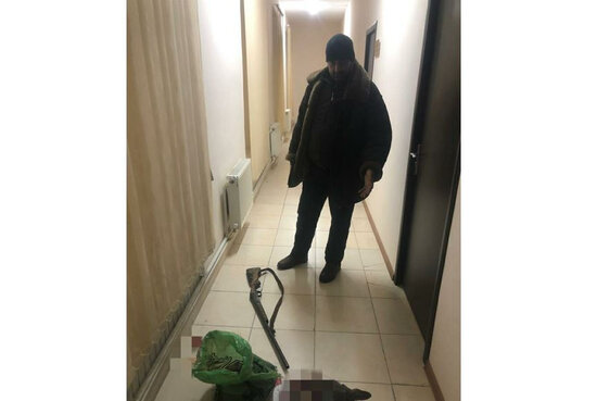 Cüyür ovlamağa getdi, polisə düşdü - FOTO
