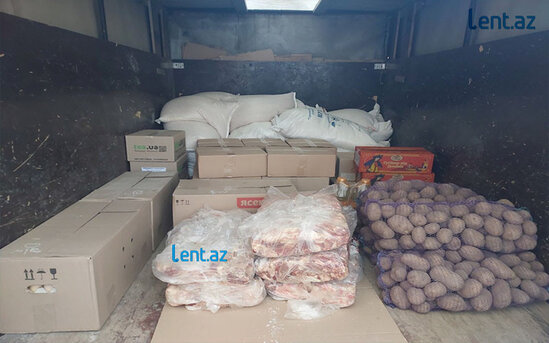 Azərbaycanlı iş adamı Kiyev vilayətinə 6 ton ərzaq göndərdi