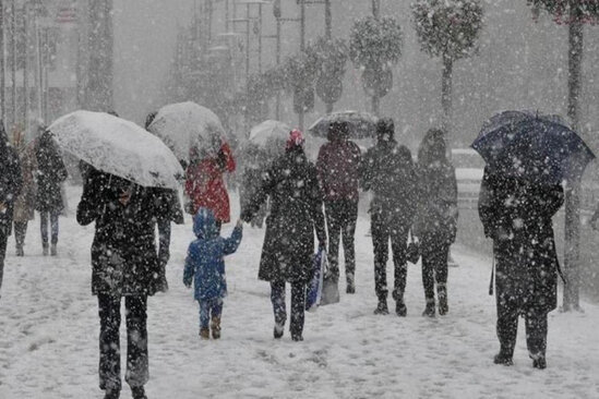 Hava kəskin dəyişəcək, güclü yağış və qar yağacaq - XƏBƏRDARLIQ
