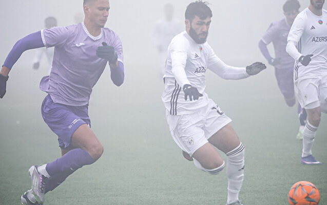 Qurban Qurbanovun oğlu 13 oyun sonra qol vurdu - Video