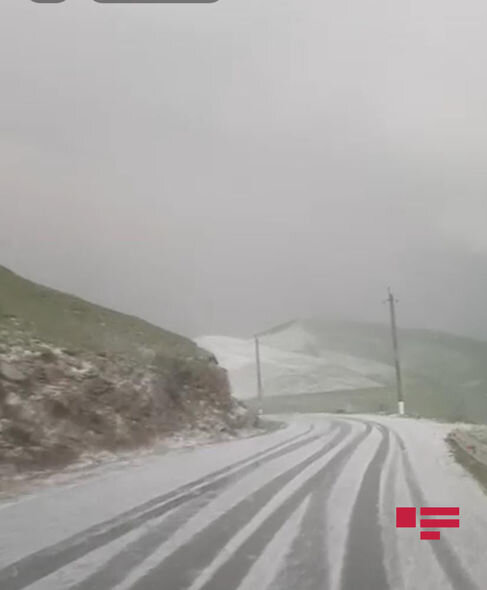 Daşkəsənə dolu yağıb – FOTO