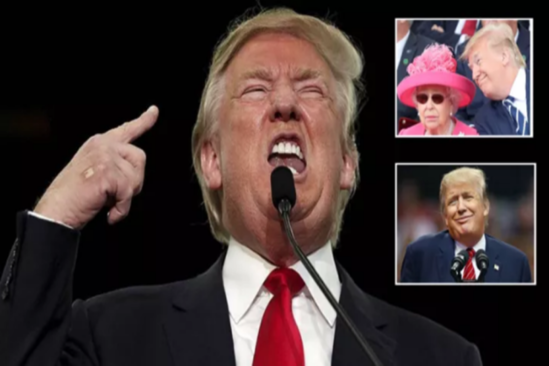 Donald Trampın 10 gülməli FOTOSU - Bu gün ad günüdür