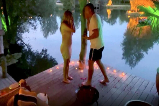 Nişan günü üzüyünü gölə saldı və...