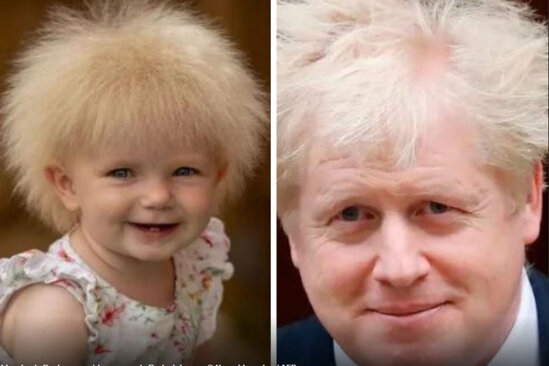 Bu körpə qız Britaniyanın baş nazirinə bənzəyir