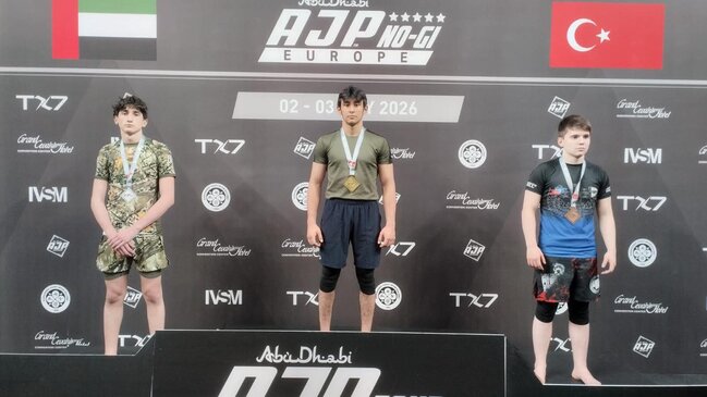 "AJP European Championship 2026" yarışında Azərbaycan Braziliya Ciu-Citsu Klubu İctimai Birliyinin idmançılarının uğurlu nəticələri