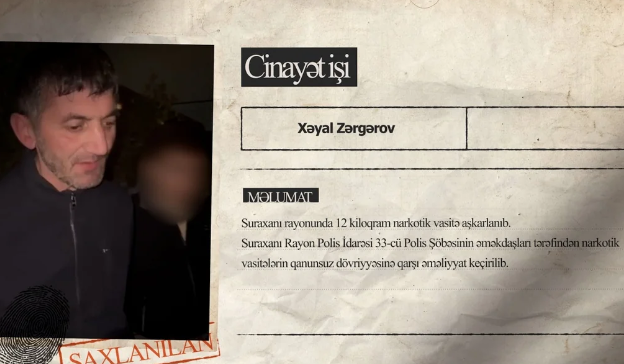 Bakıda keçmiş məhkum yenə həbs olundu - VİDEO