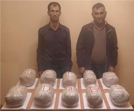 Azərbaycan sərhədini pozan 55 nəfər saxlanılıb - FOTO