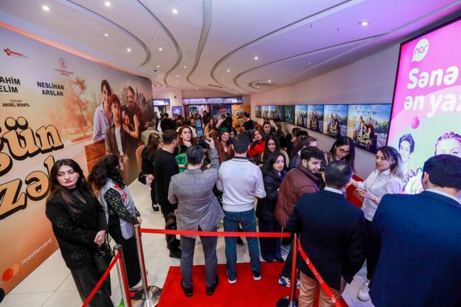 "CineMastercard" kinoteatrında "Bugün Güzel" filminin Qala gecəsi baş tutub - VİDEO - FOTO