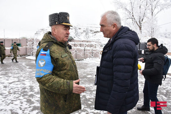 Azərbaycanlı mütəxəssislər sülhməramlılarla müzakirə üçün Xocalıya yola düşüblər - YENİLƏNİB + FOTO/VİDEO