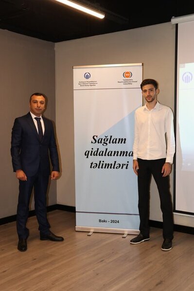 Azərbaycanda "Sağlam qidalanma təlimləri" adlı layihə başa çatıb - Agentliyin dəstəyi ilə