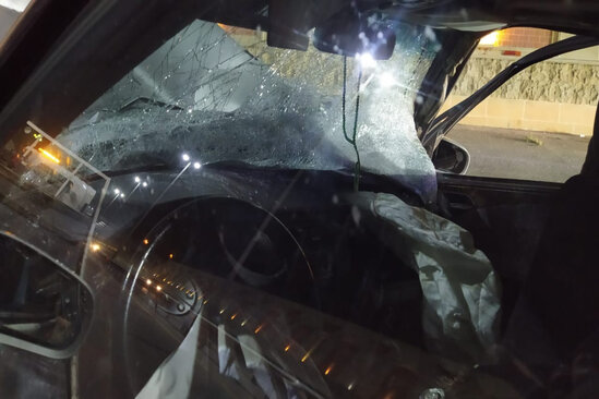 Şəmkirdə minik avtomobilləri toqquşub, 4 nəfər xəsarət alıb