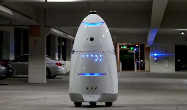 Metrolarda robot polislər işə başladı-VİDEO