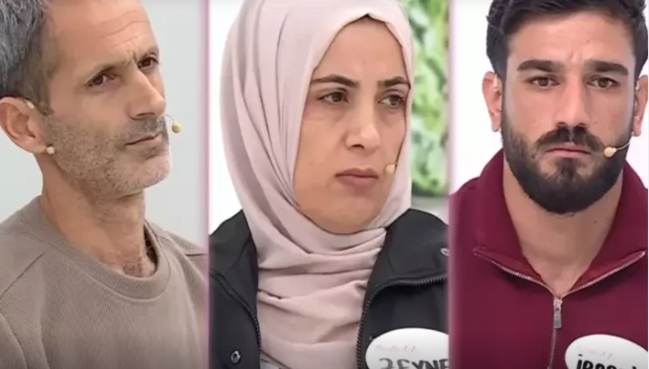 Sağında əri, solunda sevgilisi ilə bütün ölkənin qarşısında - Mənəvi çöküşün mənzərəsi