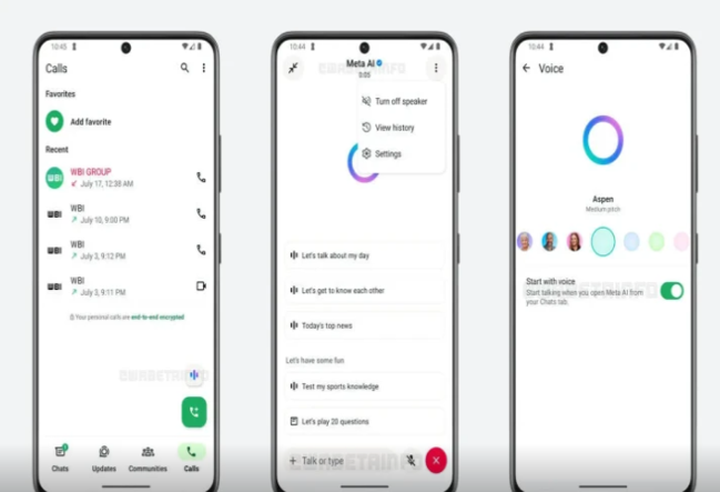 "WhatsApp"da yeni funksiya: Süni intellektlə səsli söhbət edəcəksiz