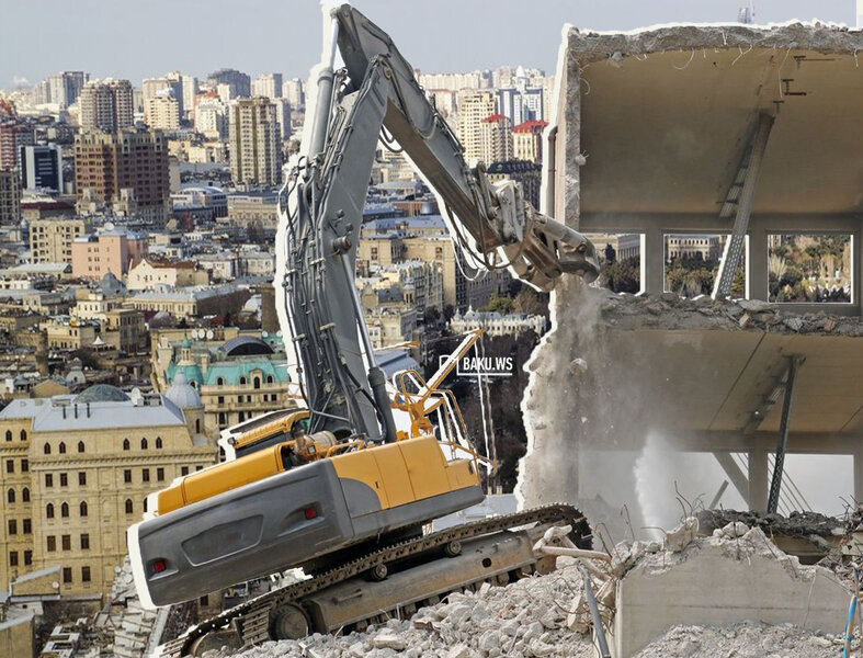 Bakıda bu il 65 bina söküləcək - ÜNVANLAR