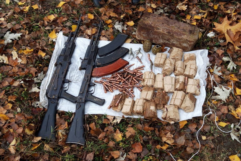 Mingəçevirdə xeyli sayda silah-sursat aşkar edilib