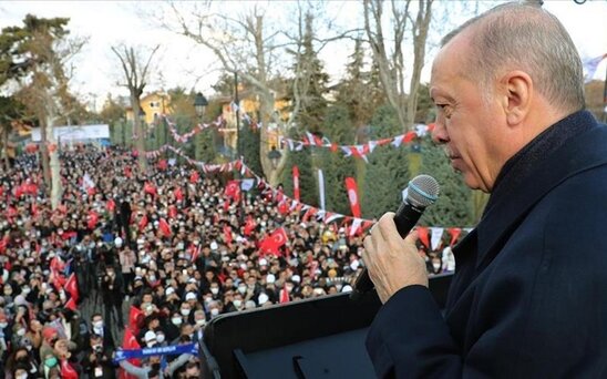 Ərdoğan: "Türkiyədən çıxan yüklər Azərbaycan vasitəsilə Orta Asiyaya, Çinə qədər daşınır"