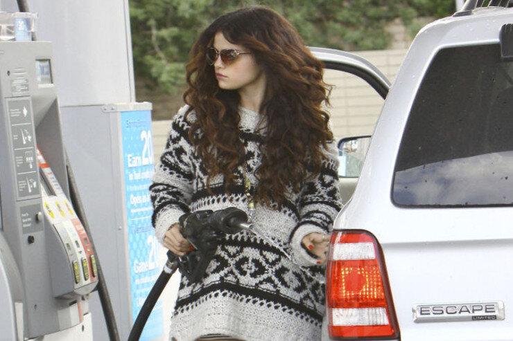 Sükan arxasında qadın olduqda-FOTO