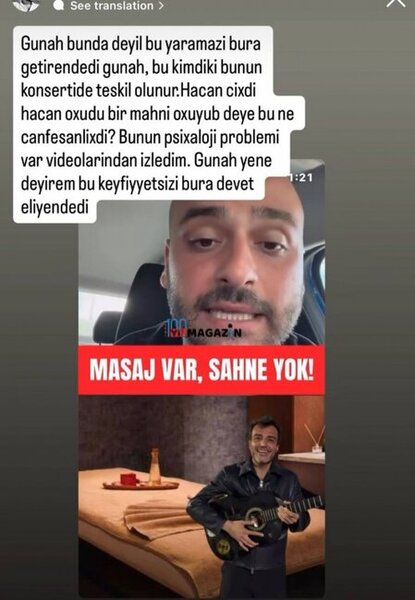 "Günah onu Bakıya gətirəndədir"