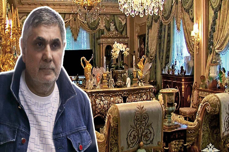 Stalinin "daça"sının yanı, Ermitaj tipli saray, 36 yataq otağı - "Şakro"nun malikanələri