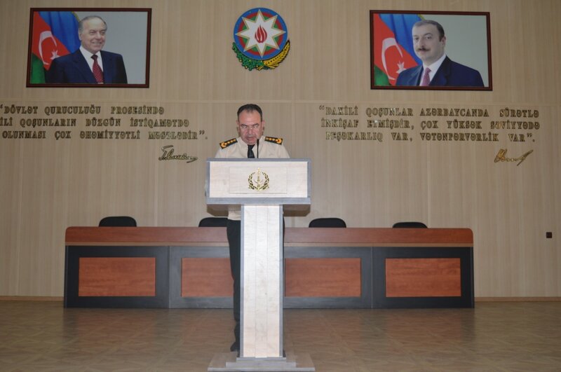 Hərbi Prokurorluq Daxili Qoşunlarla birgə Ulu Öndərin 100 illik yubileyi münasibətilə tədbir keçirib