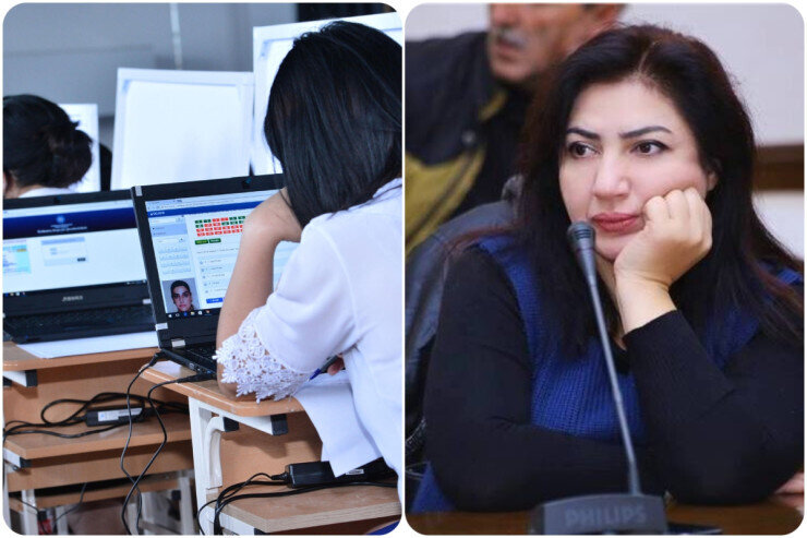 Nazirin imtahandan kəsilən müəllimləri - REPLİKA