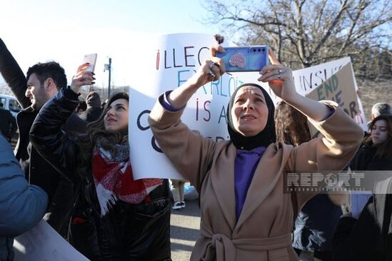 Azərbaycanlı etirazçıların qarşısına çıxan sülhməramlıların polkovniki sərxoş imiş - YENİLƏNİB + VİDEO