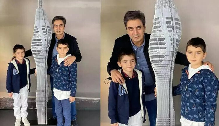 Polat Alemdar uzun zamandır gizlətdiyi oğlanlarının fotosunu paylaşdı