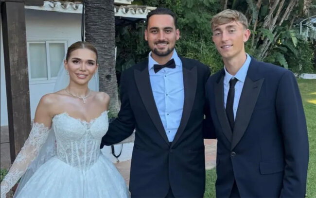 "Real"ın futbolçusu azərbaycanlı ilə qohum oldu - Video+Fotolar