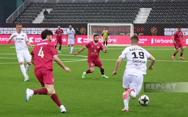 Minifutbol-2025: Çexiya millisi qrup lideri oldu