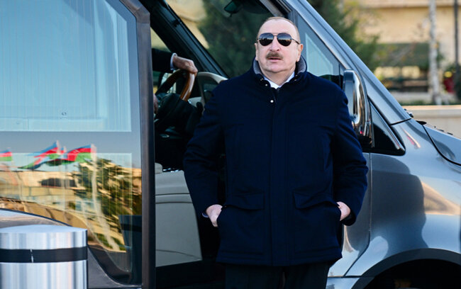 Prezident "Ağ Şəhər"lə bağlı paylaşım etdi - Video