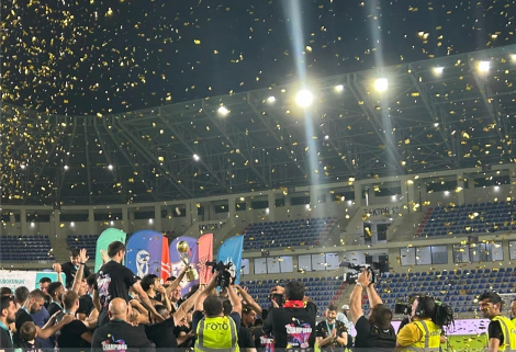 Azərbaycan Kubokunu qazanan "Sabah" klubu mükafatlandırıldı