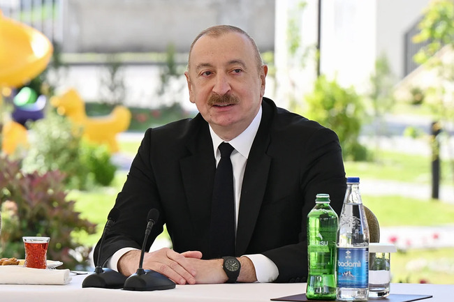 Prezident: Minsk qrupuna rəhbərlik edən BMT Təhlükəsizlik Şurasının daimi üzvləri bizi dayandırmaq istəyirdi