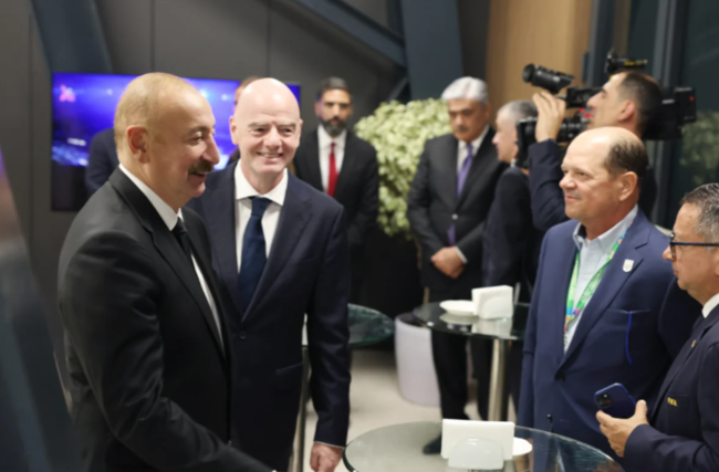 Prezident İlham Əliyev FIFA U-15 dünya çempionatının və festivalının açılış mərasimini izləyib - YENİLƏNİB+Foto/Video