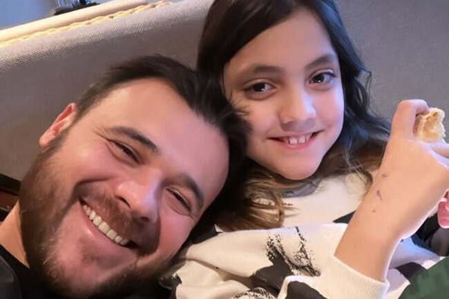 Emin Ağalarov qızı Əminə ilə yeni fotosunu paylaşdı