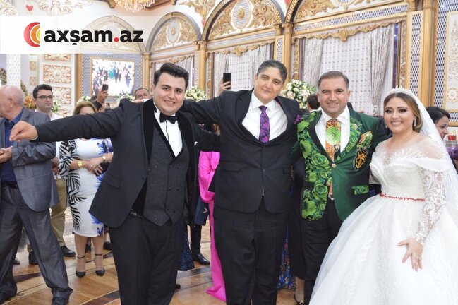 Almaxanımın toyuna kimlər gəldi? - FOTOLAR