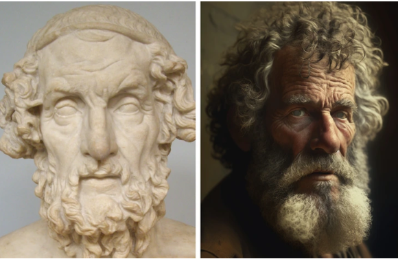 Qədim heykəllər, yeni görünüşdə