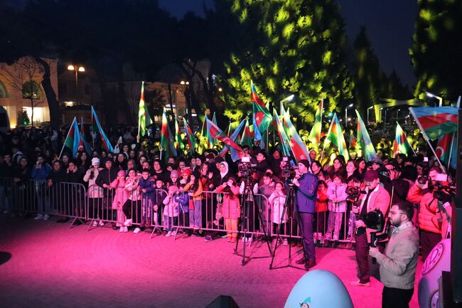 Nərimanov rayonunda Novruz bayramı coşqusu