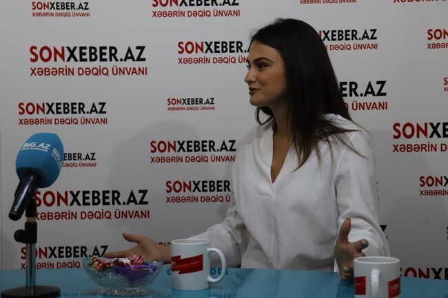 "Qələbə xəbərindən sonra yoldaşım zəng vurub ağlaya-ağlaya..." - Jalə Həsənli - FOTOLAR
