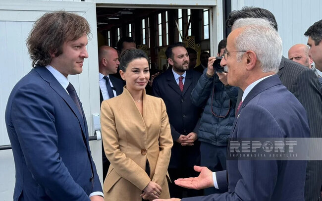 BTQ dəmir yolu xəttinin rəsmi açılışı keçirilir