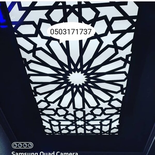 3D dartma tavan, 5D divar kağıları - FOTOLAR