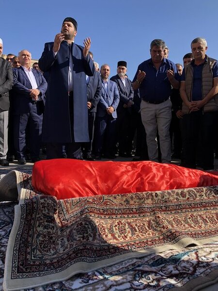 Qənirə Paşayevanın vida mərasimindən reportaj - FOTOLAR
