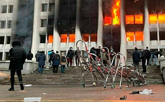 Qazaxıstanda iğtişaşlar zamanı 225 nəfər ölüb