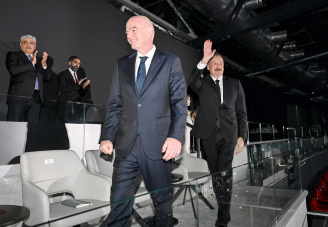 Prezident İlham Əliyev FIFA U-15 dünya çempionatının və festivalının açılış mərasimini izləyib - YENİLƏNİB+Foto/Video
