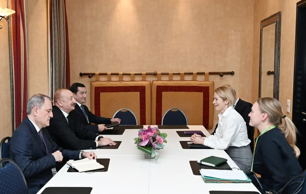 İlham Əliyev Münhendə Kaya Kallas ilə görüşüb - YENİLƏNİB