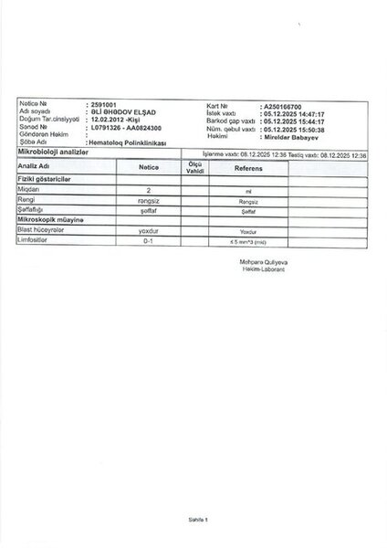 Qriplə başlayıb, leykozla bitdi: Bahalı müalicəyə ehtiyacı olan Əli Əhədovun hekayəsi (FOTO/VİDEO)