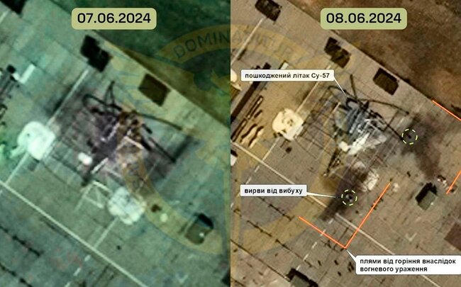 Ukrayna hərbi kəşfiyyatı: Həştərxanda Rusiyanın yeni nəsil qırıcısı vurulub
