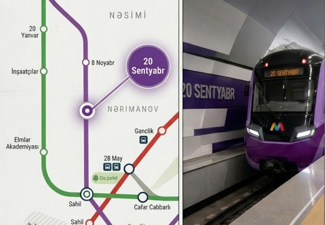 Bakıda metro ilə bağlı ŞAD XƏBƏR - Yeni stansiya BU TARİXDƏ AÇILACAQ